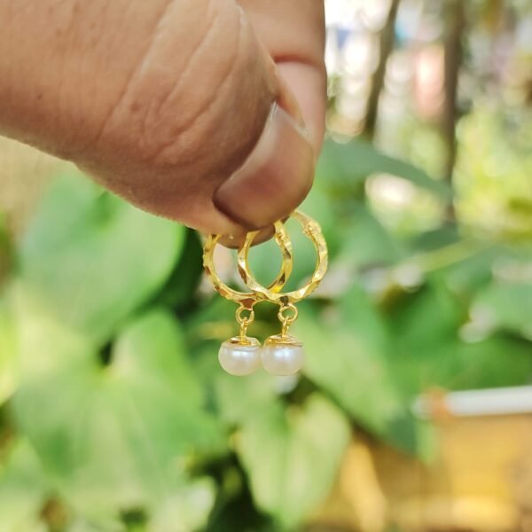 Earrings  Sonaton  gold & pearl