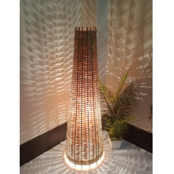 Eco Friendly Bamboo Stand Lamp